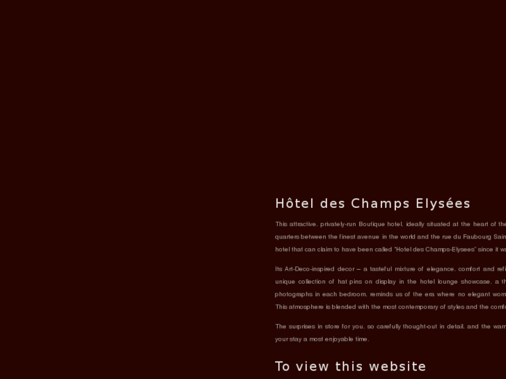 www.champselysees-paris-hotel.com