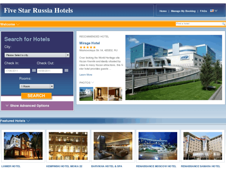 www.fivestarrussiahotels.com