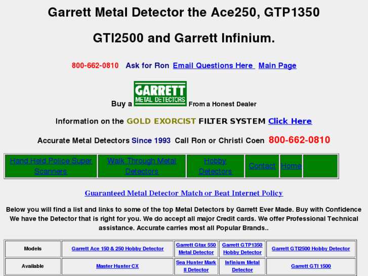 www.garrett-metal-detector.com