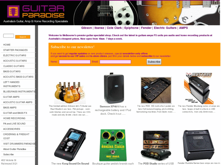 www.guitarparadise.com.au