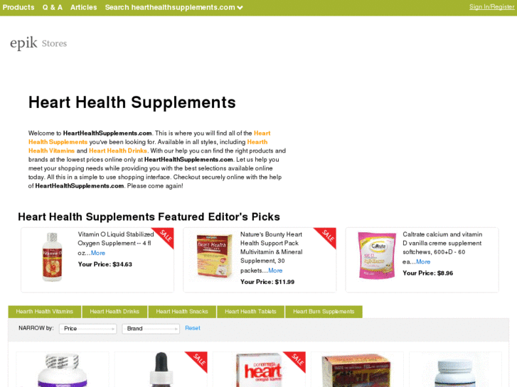 www.hearthealthsupplements.com