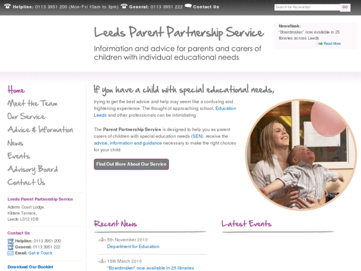 www.leedsparentpartnership.co.uk