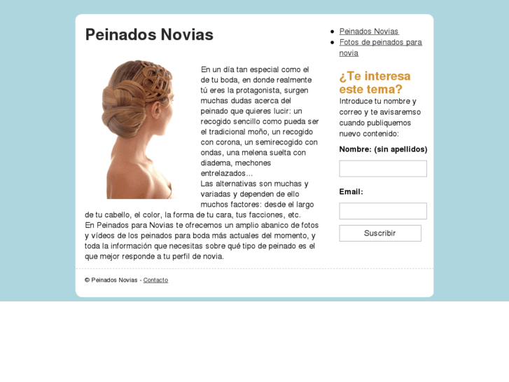 www.peinadosnovia.es