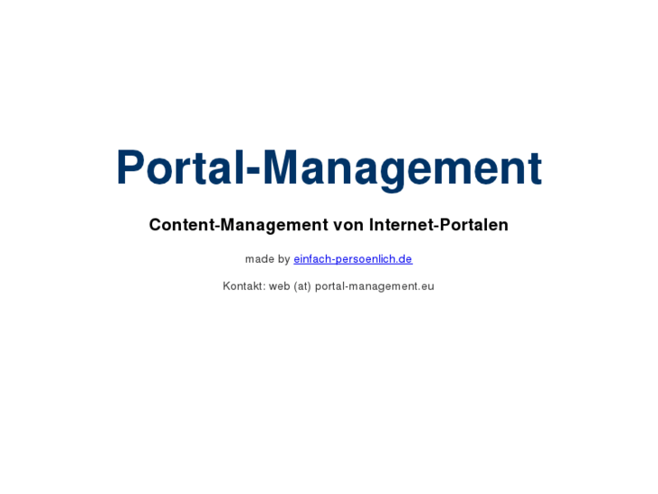 www.portal-management.eu