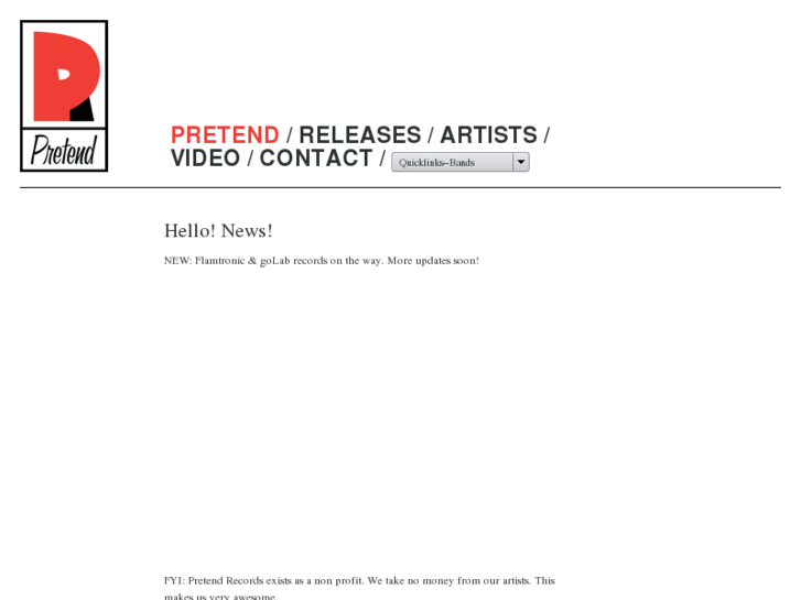 www.pretendrecords.com