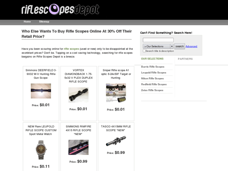 www.riflescopesdepot.com