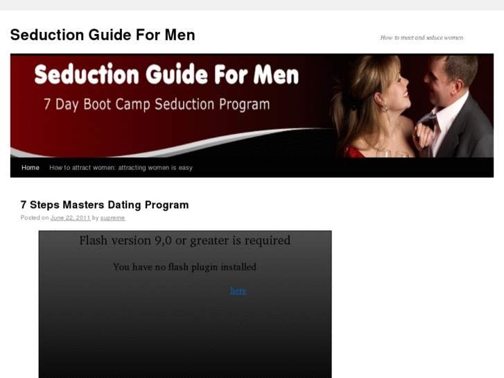 www.seductionguideformen.com