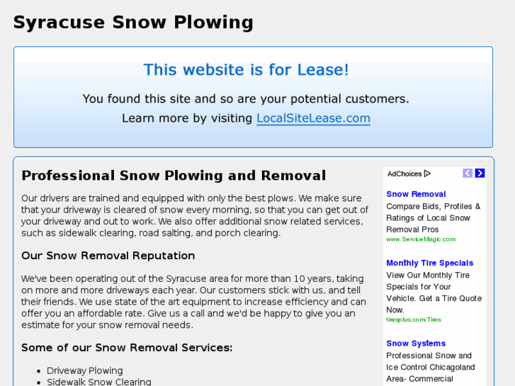 www.syracusesnowplowing.com