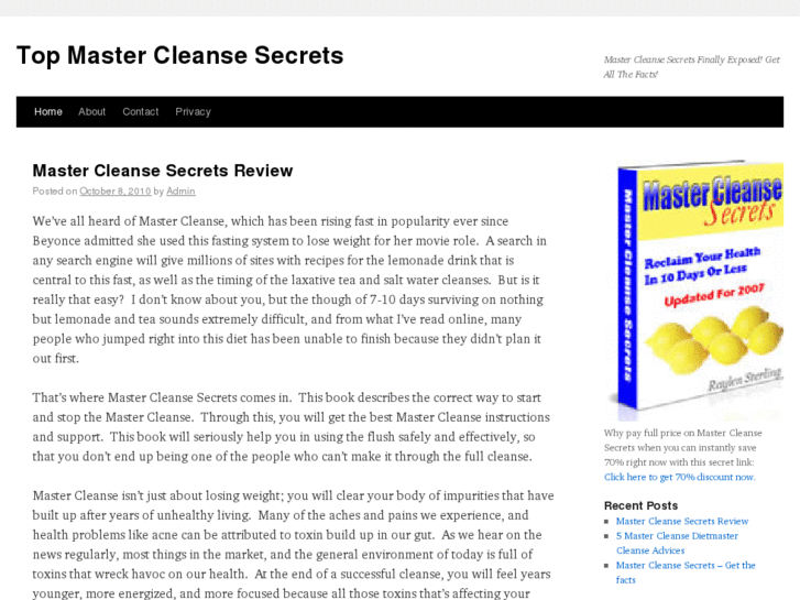 www.topmastercleansesecrets.com