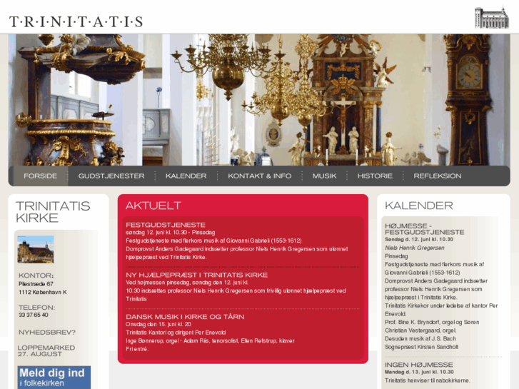 www.trinitatiskirke.dk