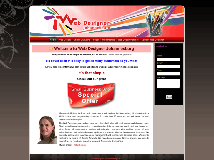 www.webdesigner.co.za
