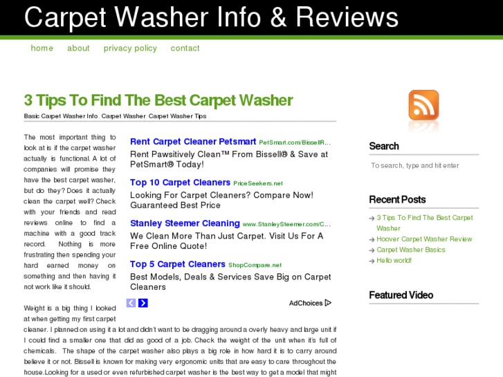 www.carpetwasher.org