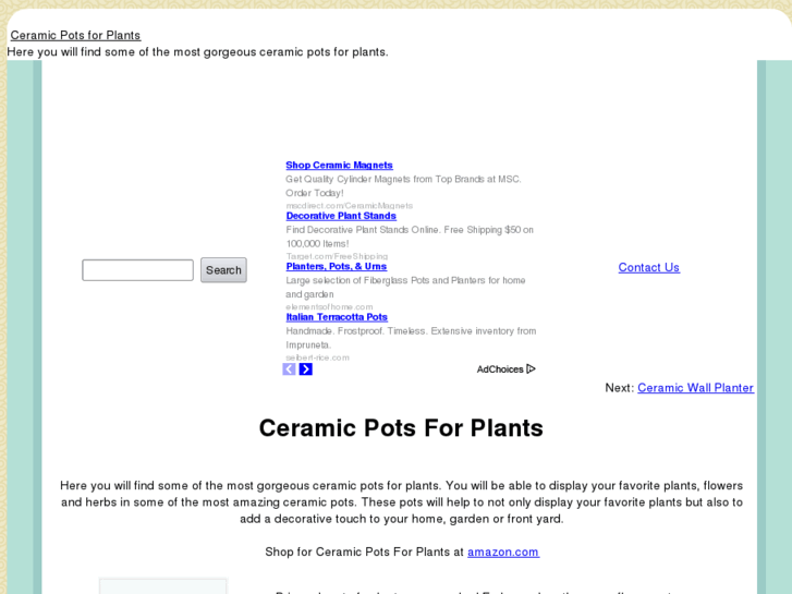 www.ceramicpotsforplants.com