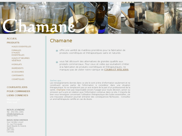 www.chamane.ca