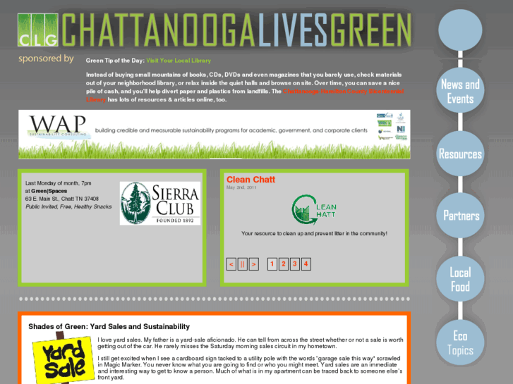 www.chattanoogalivesgreen.com