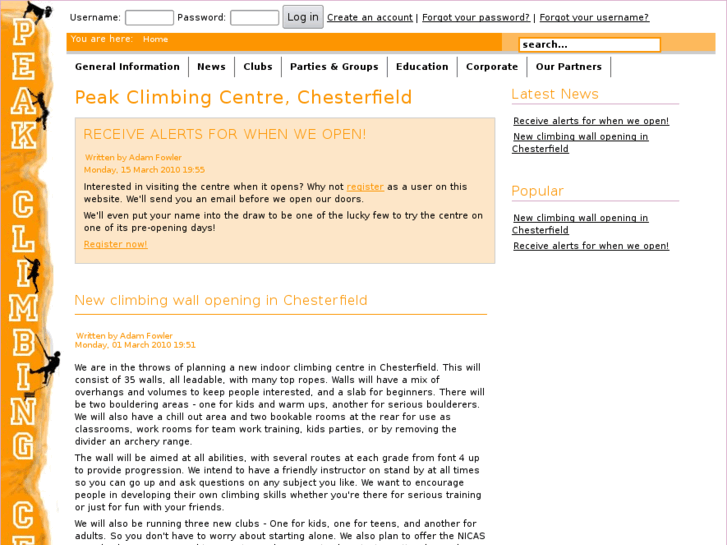 www.chesterfieldclimbingcentre.com