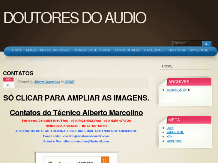 www.doutoresdoaudio.com