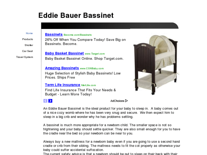 www.eddiebauerbassinet.org