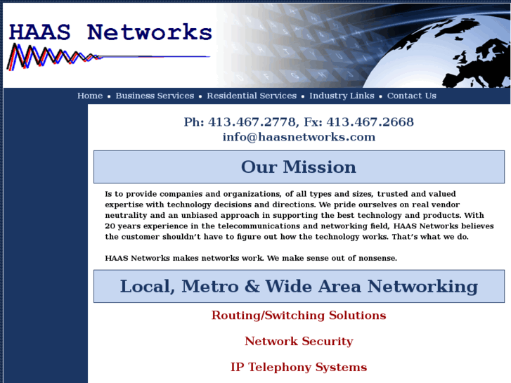 www.haasnetworks.com