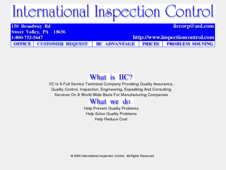 www.inspectioncontrol.com