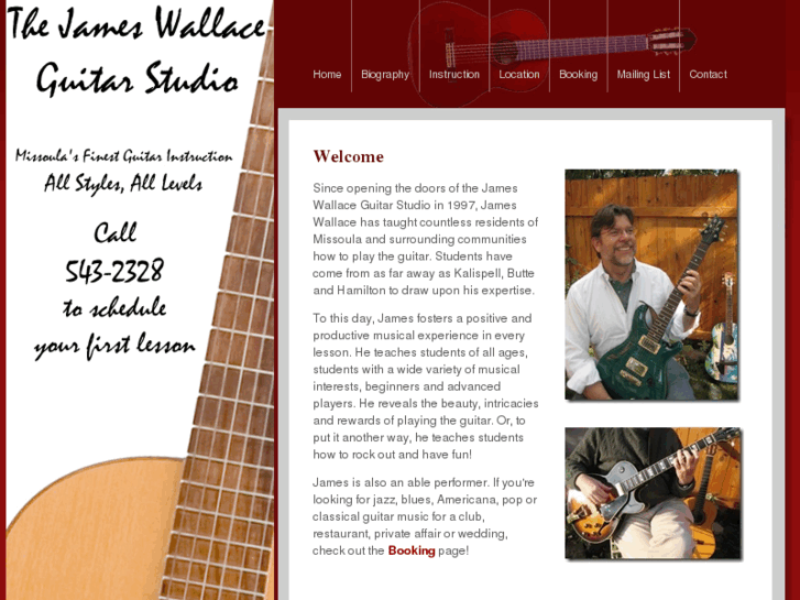 www.jameswallaceguitarstudio.com