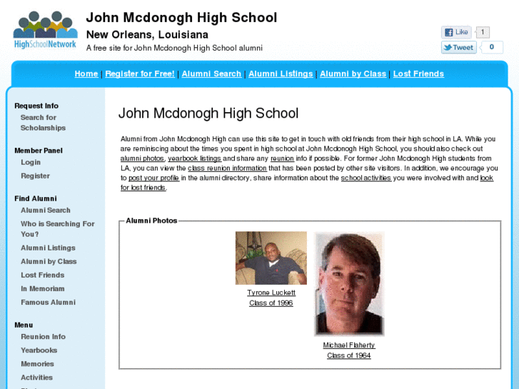 www.johnmcdonoghhighschool.com