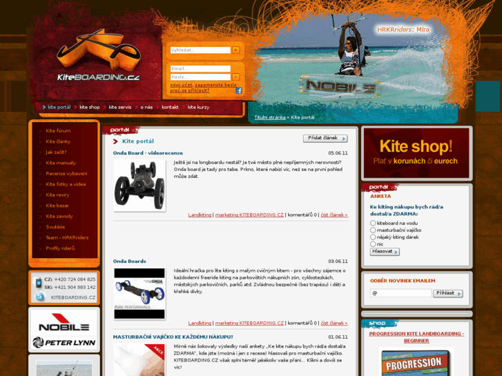 www.kiteboarding.cz