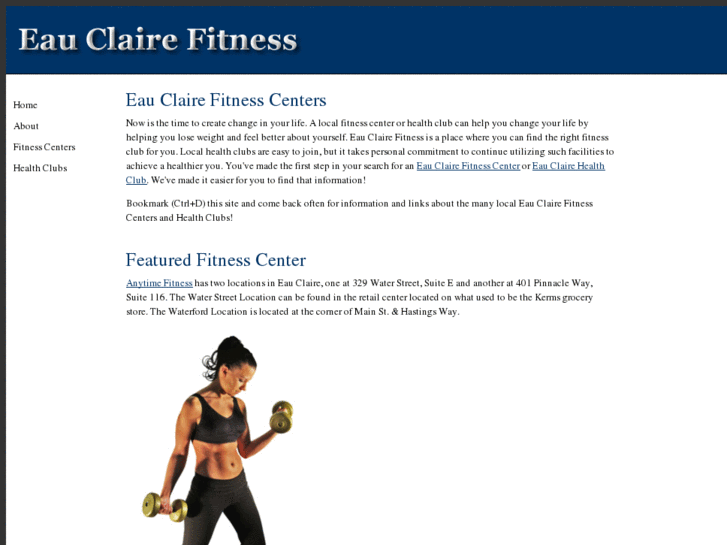 www.eauclairefitness.com