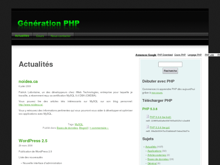 www.generationphp.net