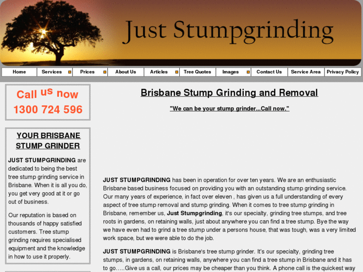 www.juststumpgrinding.com