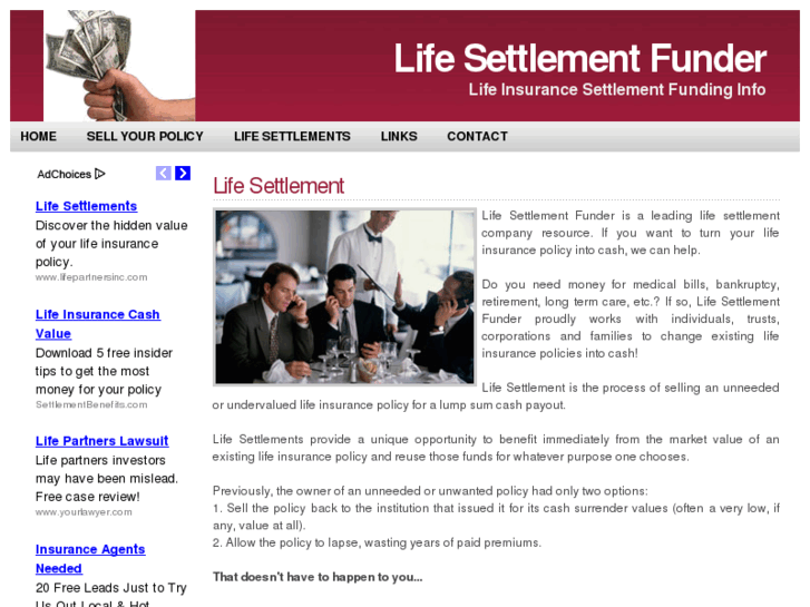 www.lifesettlementfunder.com