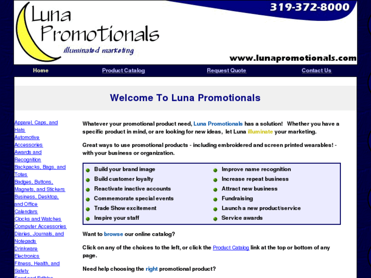 www.lunapromotionals.com