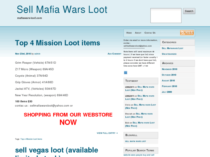 www.mafiawars-loot.com