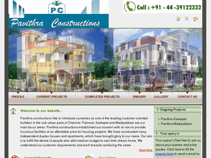 www.pavithraconstructions.com