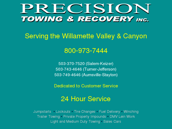 www.precisiontowing.com