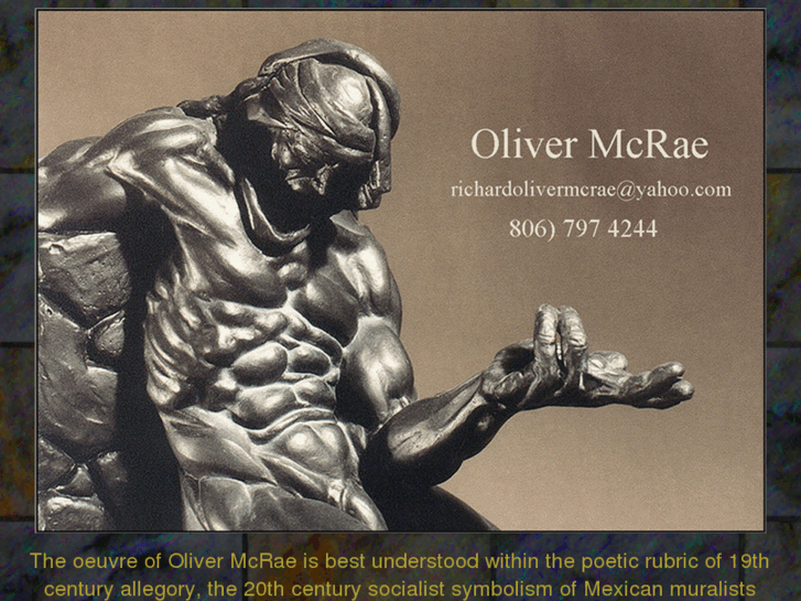 www.sculptureolivermcrae.com