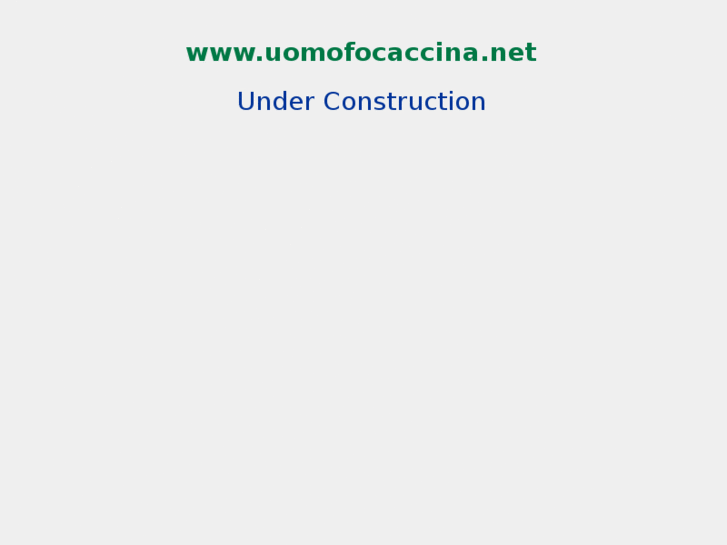 www.uomofocaccina.net