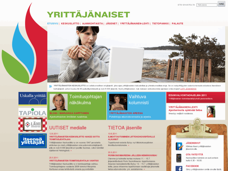 www.yrittajanaiset.com