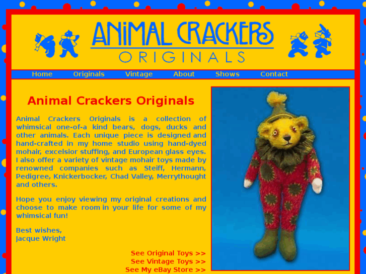 www.animalcrackersoriginals.com