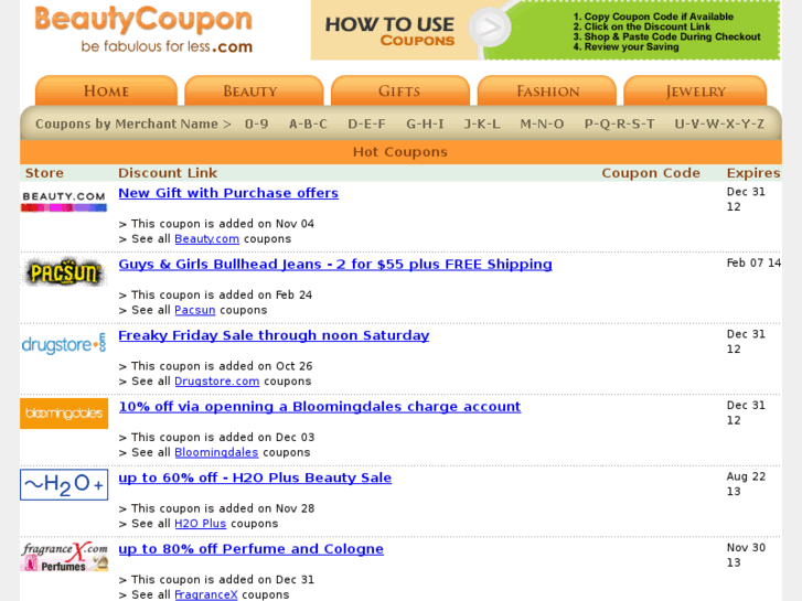 www.beautycoupon.com