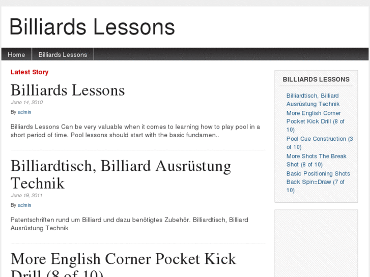 www.billiardslessons.org