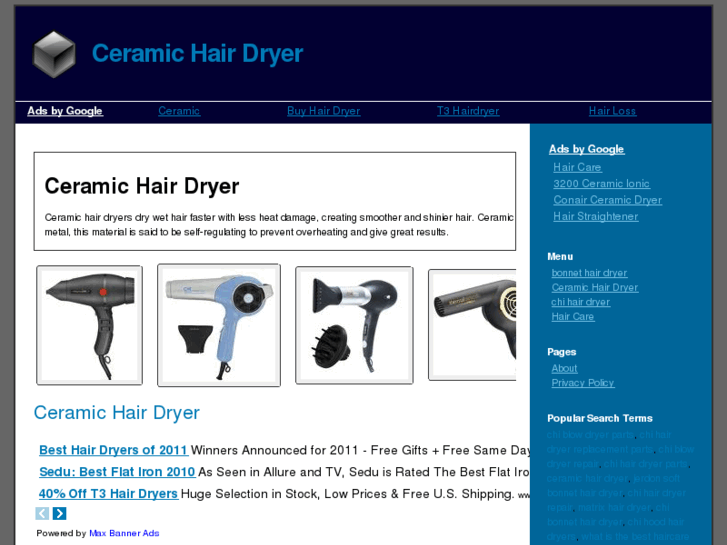 www.ceramichairdryer.net