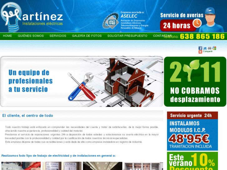 www.electricistasvalencia24h.com