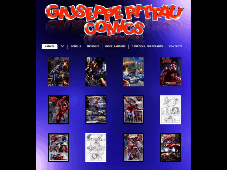 www.giuseppepittaucomics.com