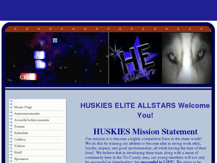 www.huskiescheerleading.com