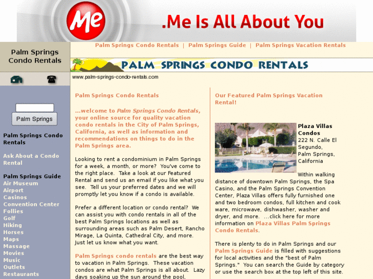 www.palm-springs-condo-rentals.com