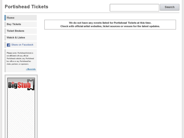 www.portisheadtickets.com