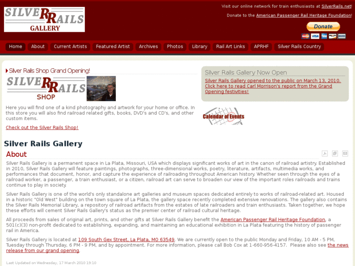 www.silverrailsgallery.com