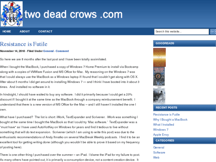www.2deadcrows.com