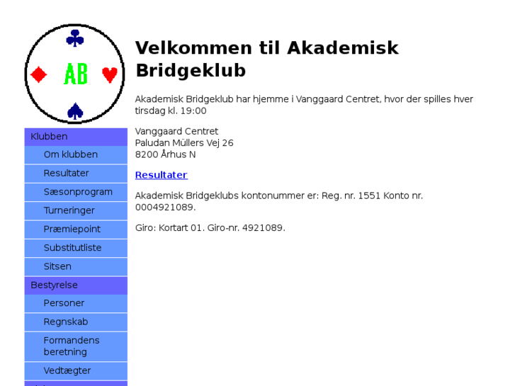 www.akademiskbridgeklub.dk